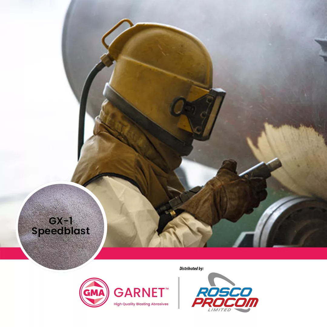 Rosco Procom Introduces High-Performance GMA Garnet Abrasives