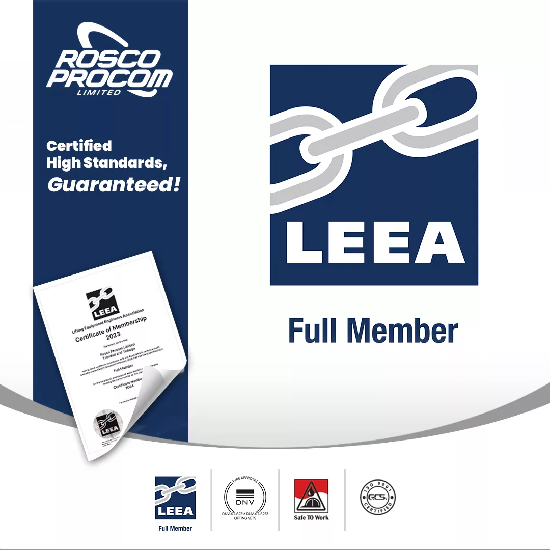 Rosco Procom Achieves LEEA Certification, Elevating Rigging Safety and Industry Visibility