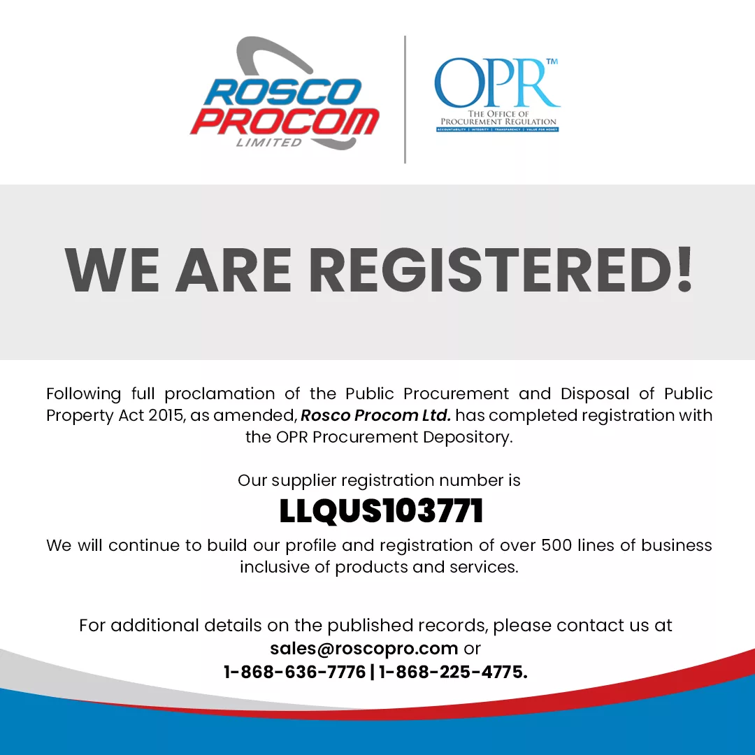 Rosco Procom Strengthens Public Procurement Compliance with OPR Depository Registration